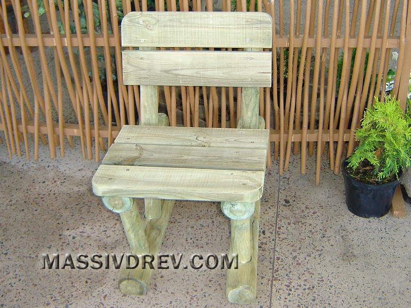 деревянный стул L50 для дачи 